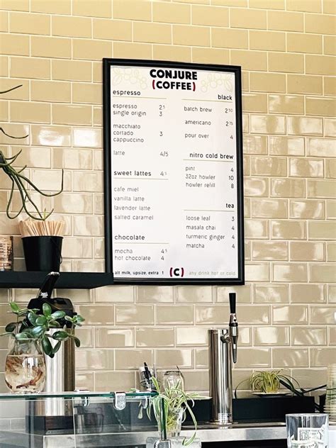 Conjure Coffee ~ Conservatory Cafe