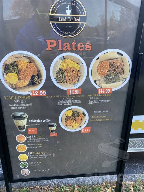 Ethiopian food truck Merkato cafe’