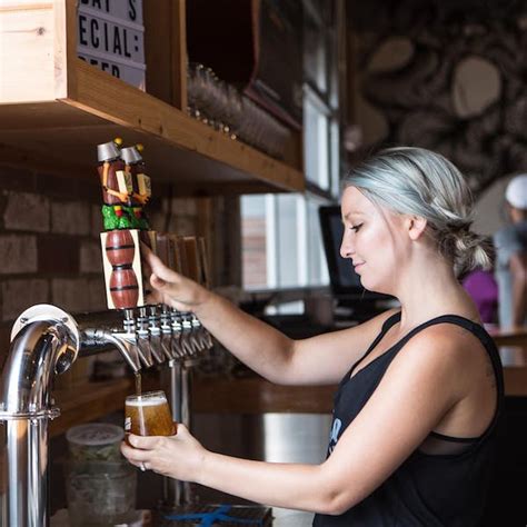 Wooden Robot Coffee Bar
