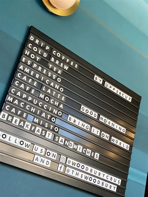 Coffee Bar at The Woodbury